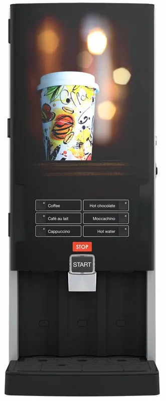 Favoriet Koffiezetapparaat - Rivero Turbo 121 - Diverse Drankopties - 339x538x(H)812mm