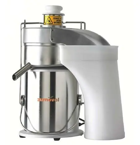 Lage Kosten BigFastJuice Sap Centrifuge - Zumoval - 800W - Productie tot 150kg/uur