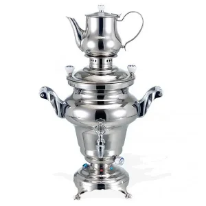 Express Levering BEEM Samovar Trendy Odessa - Theezetapparaat / Waterkoker - RVS - 3 Liter