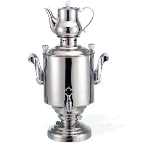 BEEM Samovar Trendy Katharina III - Theezetapparaat / Waterkoker - RVS - 15 Liter Gereduceerde Prijs