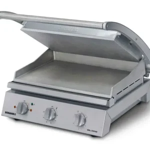 Grill Station ROBAND - 8 Sandwiches - Effen Bovenplaat - 2990W Nieuw