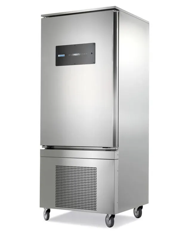 Laatste Versie Blast Chiller/Snelkoeler/Snelvriezer - Met Wielen - Speed 15 - Afinox - 15 Niveaus - Beschikbaar in GN of EN Maat