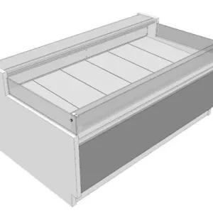 Koeltoonbank - ZARA2 VENT GI - Self Service - Verticale Frontruit - Beschikbaar in 6 Maten Must-Have