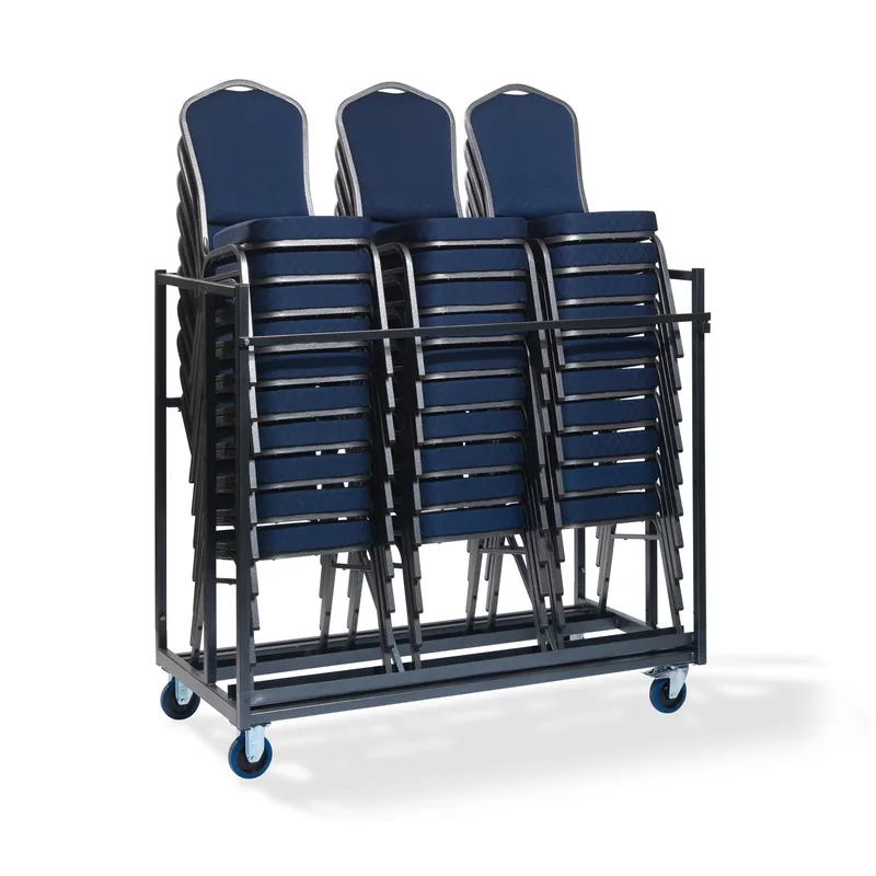Trolly voor stapelbare stoelen - Geschikt voor 30 stuks - 151 × 76 × 120 cm Meest Verkocht