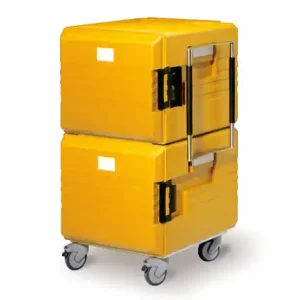 Beperkt Aanbod Thermoport 1x6000K(onverwarmd) + 1x6000KB (Verwarmd) 2x 104 Liter 8x GN 1/1 200mm 766x790x1280mm oranje