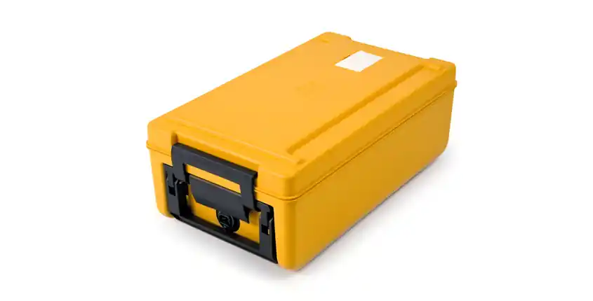 Gratis Retour Thermoport 50 KB Verwarming tot +95°C met Sensor GN 1/1 100mm 11,7 Liter 370x645x240mm oranje