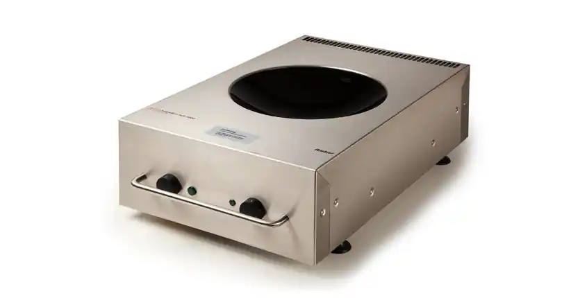 varithek Inductiewok - Geschikt voor Ø300mm - 3500W - 400x660x200mm Op = Op