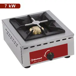 Gas Kooktoestel - Tafelmodel - 7 kW - 370x510x(H)195mm Uitverkoop