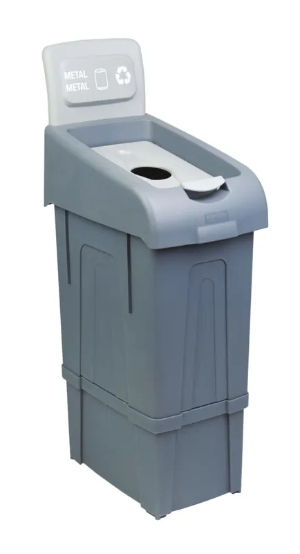 Koop Online Afvalbak voor het Scheiden van Metaal - 80 Liter - 340x550x(H)1050mm