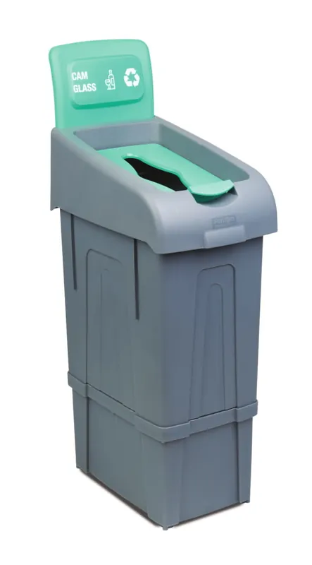 Meest Verkocht Afvalbak voor het Scheiden van Glas - 80 Liter - 340x550x(H)1050 mm