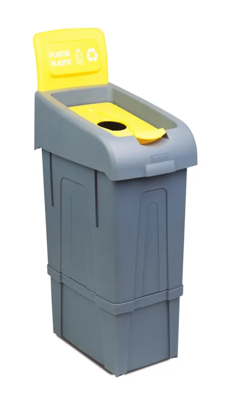 Meest Verkocht Afvalbak voor het Scheiden van Plastic - 80 Liter - 340x550x(H)1050 mm