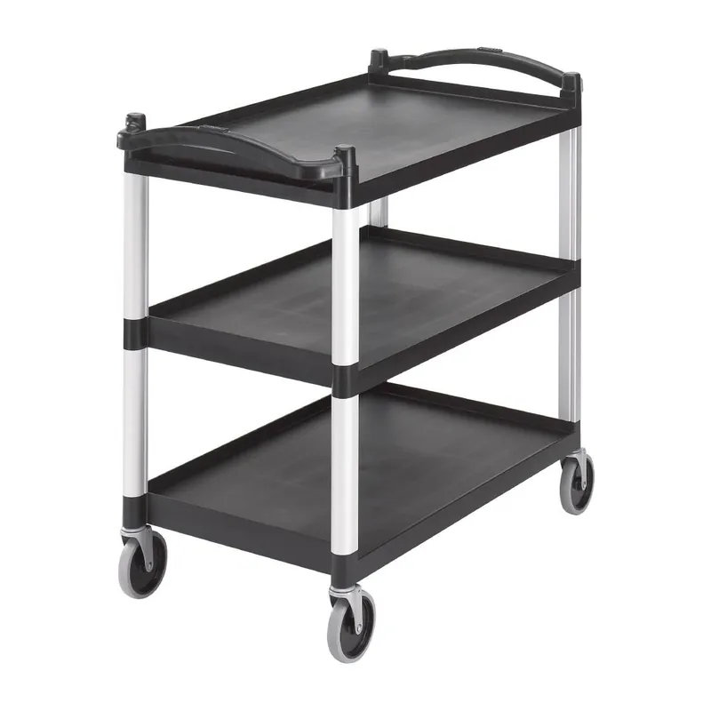 Serveerwagen zwart 3 niveaus - Cambro - 1015x540x(h)950mm Bestseller