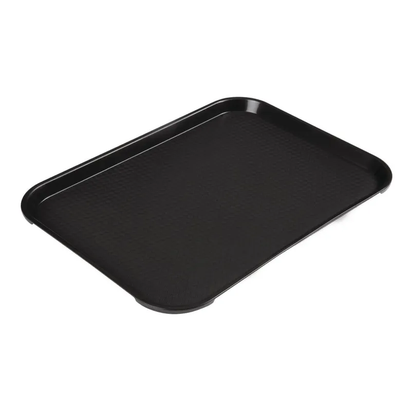 Bestseller Polypropyleeen Fastfood Dienblad 410x300mm zwart