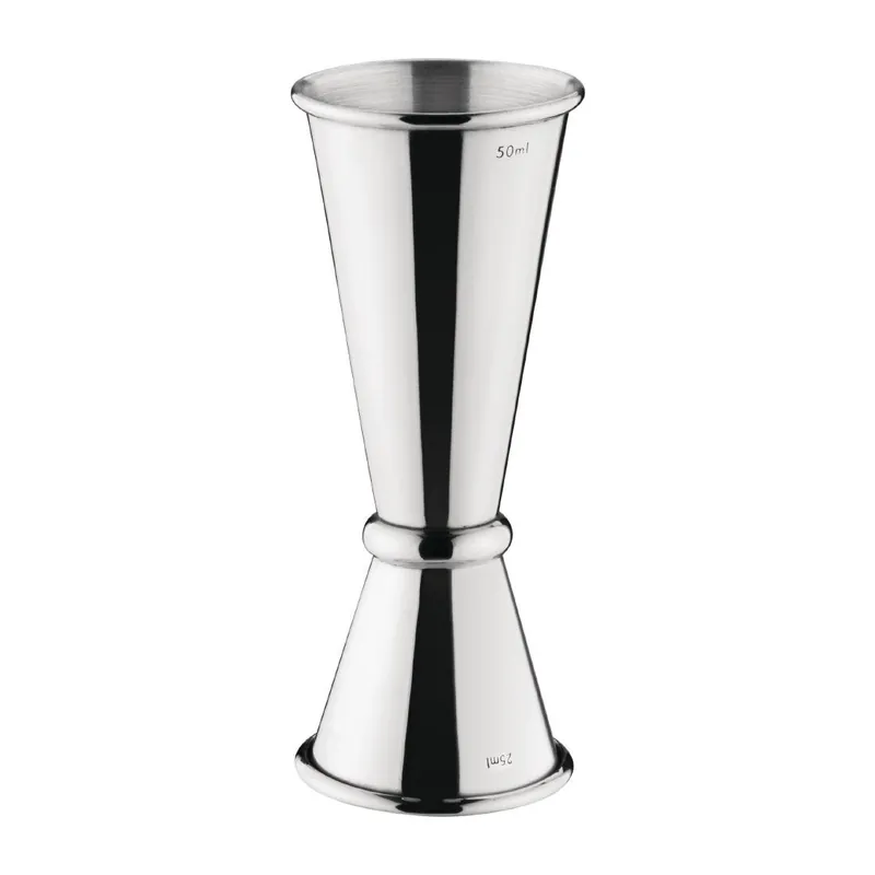 Actieprijs Barmaatje RVS - 2,5 en 5cl - Ø39x(H)95mm