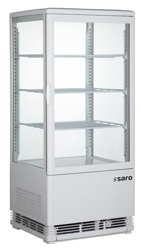 Koopje SARO Mini-koelvitrine model SC 80 wit