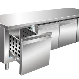 Populair SARO onderbouw koeltafel, 3 laden, UGN 3100 TN-3S