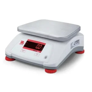 Valor 2000 Weegschaal - Max 3kg Weergave per 0,5G - ABS Uitvoering met RVS Plateau - 242x190mm Op = Op