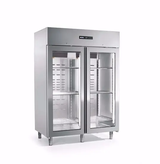 Direct Beschikbaar Horeca Vrieskast Dubbele Glazen Deur - ENERGY 1400 BT 2PV - 1400 Liter - 1466x844x(H)2090mm
