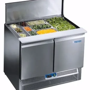 Populair Saladette Met RVS Deksel - SRE 602 Middenstijlverdamper - 1000x700x(H)850mm