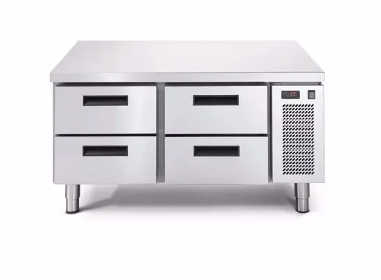 Betrouwbaar Lage Vrieswerkbank 2x 2 Lades - LINEAR SNACK 702BT/V 2C - 1200x685x(H)613mm
