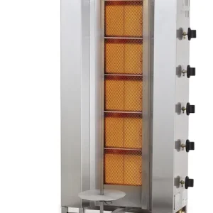 Must-Have Gyros Grill Gas - 5 Hittezones - 16,1 kW - 565x600x(H)1280mm