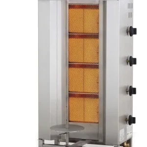 Meest Verkocht Gyros Grill Gas - 4 Hittezones - 12,7 kW - 515x550x(H)1120mm
