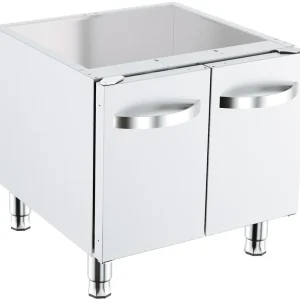 Beperkte Voorraad Base 600 Onderstel met 2 Deuren - 600x600x(H)600mm
