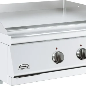 Base 700 Elektrische Bakplaat Glad Tafelmodel - 7,2 kW - 800x700x(H)300mm Op = Op