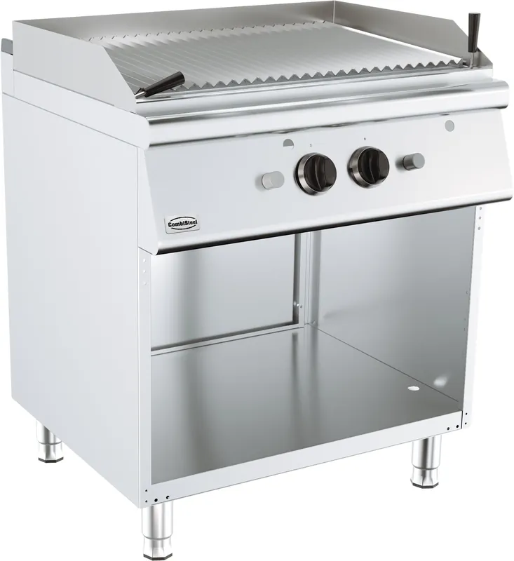 Base 700 Lavasteengrill - 2x 9kW - 800x700x(H)900mm Betrouwbaar