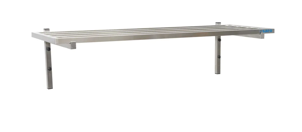 SARO wandschap met open rooster, 1400mm Weekendaanbieding