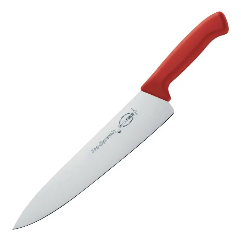 Koksmes Pro Dynamic - Rood Heft - 255mm Hoge Kwaliteit