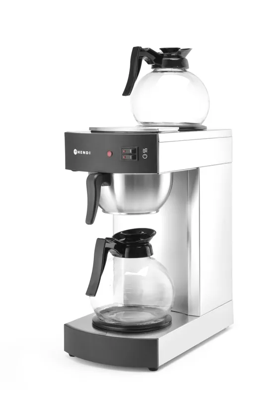 Beperkt Aanbod Koffiezetapparaat 1,8 Liter - Incl. 2 Glazen Kannen - 2100W - 200x385x(H)430mm
