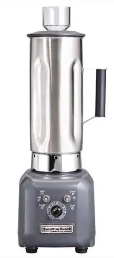 Voedselblender HBF500S - Hamilton Beach - 600W - Roestvrijstalen container van 1,9 liter Snelle Levering