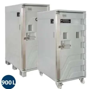 Geïsoleerde Container Serie Cargo - Met Wielen - 900 Liter - -30° tot +100°C - 800x1200x(h)1835mm Alleen Vandaag