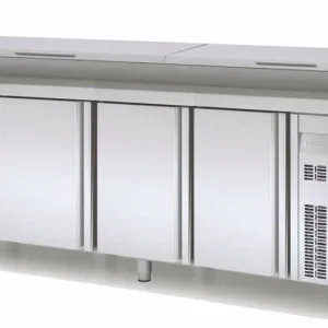 Saladette 4 Deurs - 13x 1/4GN -224,5x70x(H)104,3cm Speciale Aanbieding