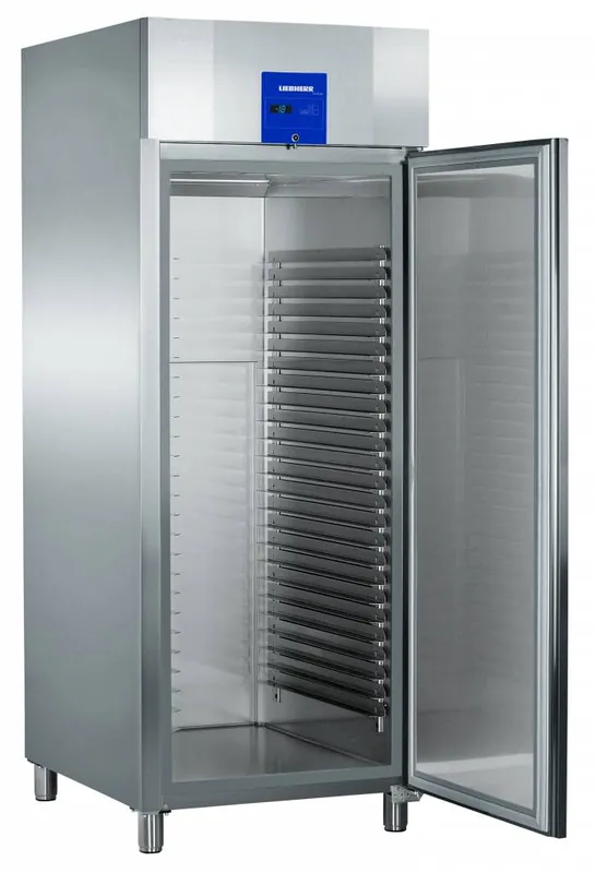 Vrieskast Bakkerijnorm RVS Profiline - 25 Draagrails - 600x800mm- Liebherr - 856 Liter - BGPv 8470 - 79x98x(h)215cm Beperkte Voorraad