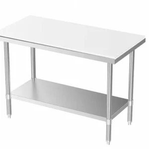 Snij / werktafel - Met Bodemschap - Demontabel 700mm - Beschikbaar in 3 breedtes Tijdelijk Beschikbaar