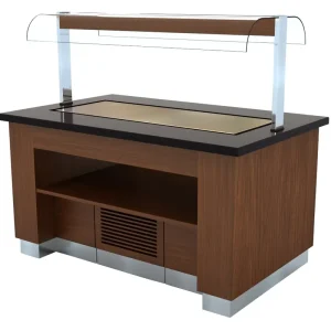 Gekoeld Buffet Wenge - 1600x1000x(H)900/1450mm Korting