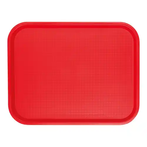 Finale Uitverkoop Polypropyleen Dienblad 350x270mm rood