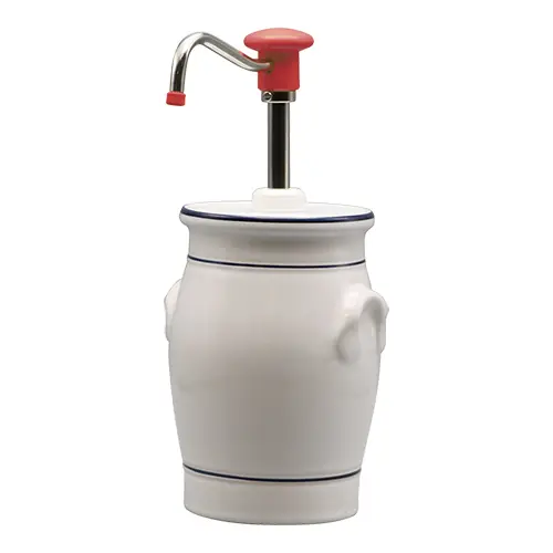 Beperkt Aanbod Sauzen Dispenser Keramische Pot - 2 Liter - Voor Ketchup - Ø150x(H)330mm
