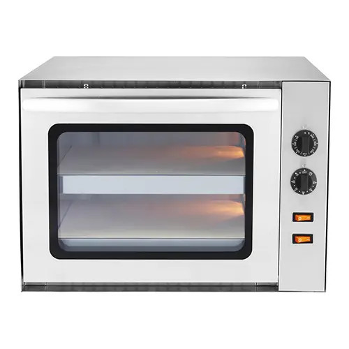Rechtstreeks Van De Fabrikant Basic Pizza Oven - Geheel RVS - 3000W - 650x610x(H)420mm