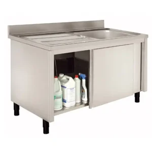 Goedkoop Spoelbak - 1 bak - linker afdruiprek - 1200(b)x700x900mm