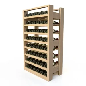 Wijnrek Beukenhout - 8 legvakken - 48 Flessen Must-Have
