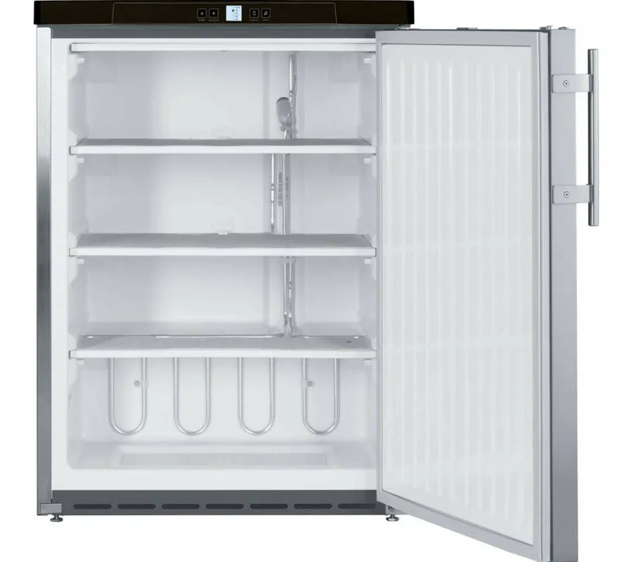 Hete Deal Vrieskast Onderbouw Statisch RVS - Liebherr - 143 Liter - GGUesf 1405 - 60x61x(h)83cm