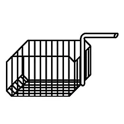 Betrouwbaar Mand 1/1 Voor Gasfriteuse - 230x255x110(h)mm
