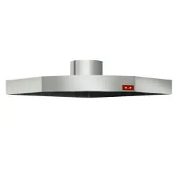 Meest Verkocht Dampkap RVS Met Motor + Steunkit - CGD/2-DP - 1056x1526xh390h)mm