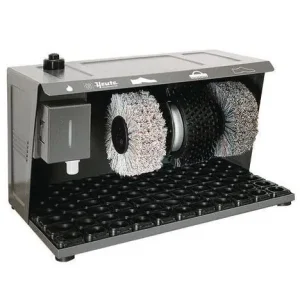 Schoenpoetsmachine Easy Comfort - 3 Borstels - Staal - Grafiet Kleur - 490(l)x320(d)x310(h)mm Beperkt Aanbod