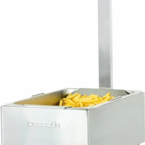 Frites Warmhoud Apparaat - 1/1 GN - Infrarood Lamp - 335x563x(H)660mm Hoge Kwaliteit