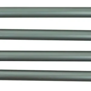 HEAVY DUTY Steel - 4 Delig - Ø25x(H)1520mm - Zwart - 10 Stuks Seizoensaanbieding