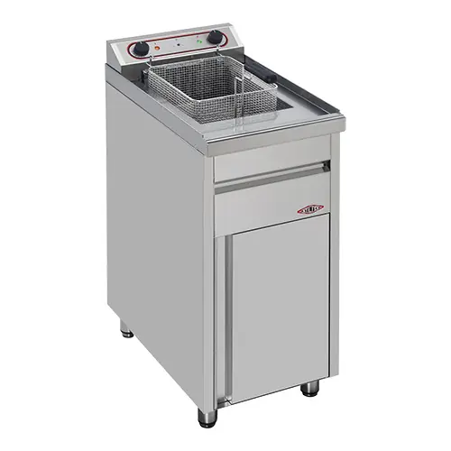 Friteuse Elektrisch - 20 Liter - Met Onderstel - 700x400x(H)900mm Finale Uitverkoop